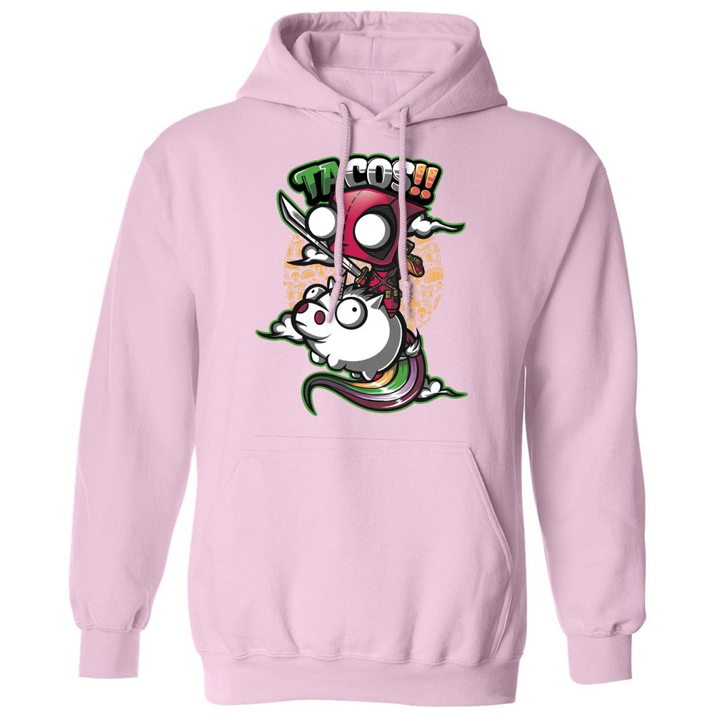 Classic Unisex Hoodie - QVTQSDG3 - Light Pink - 3