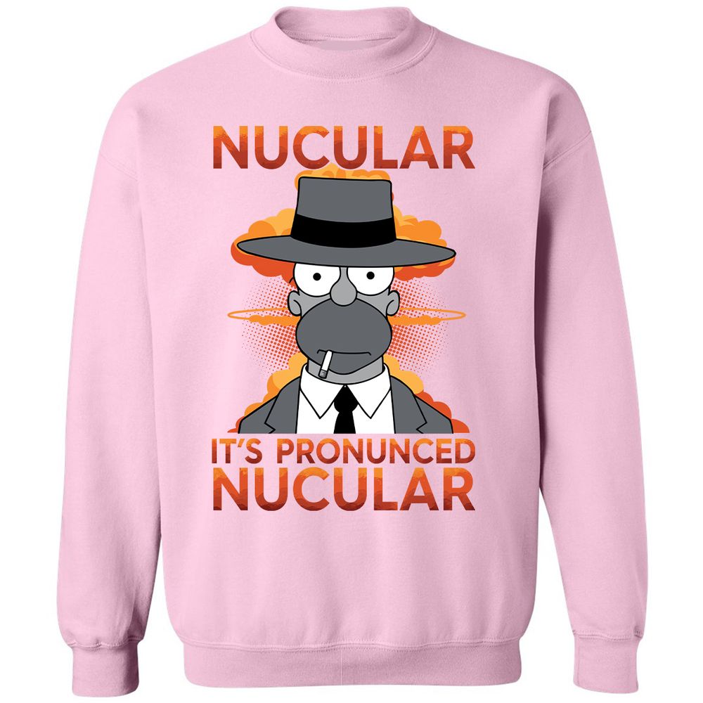 Classic Unisex Sweatshirt - X9FB6YWW - Light Pink - 3