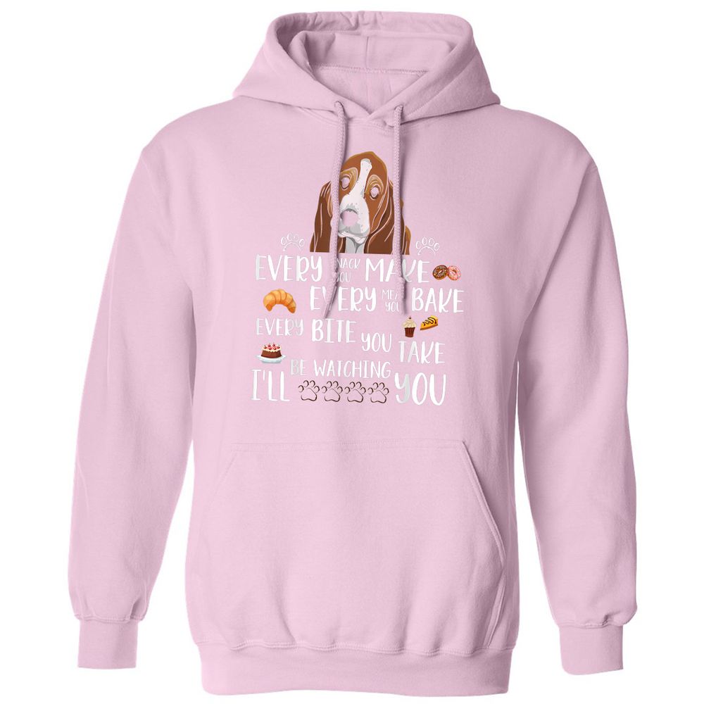 Classic Unisex Hoodie - J8SDQKFA - Light Pink - 3