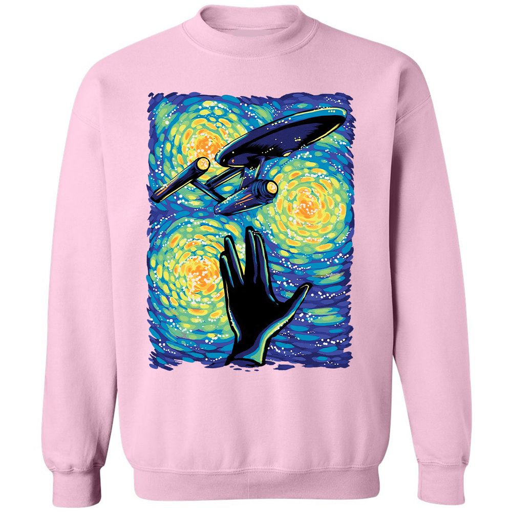 Classic Unisex Sweatshirt - CTHE73J7 - Light Pink - 3