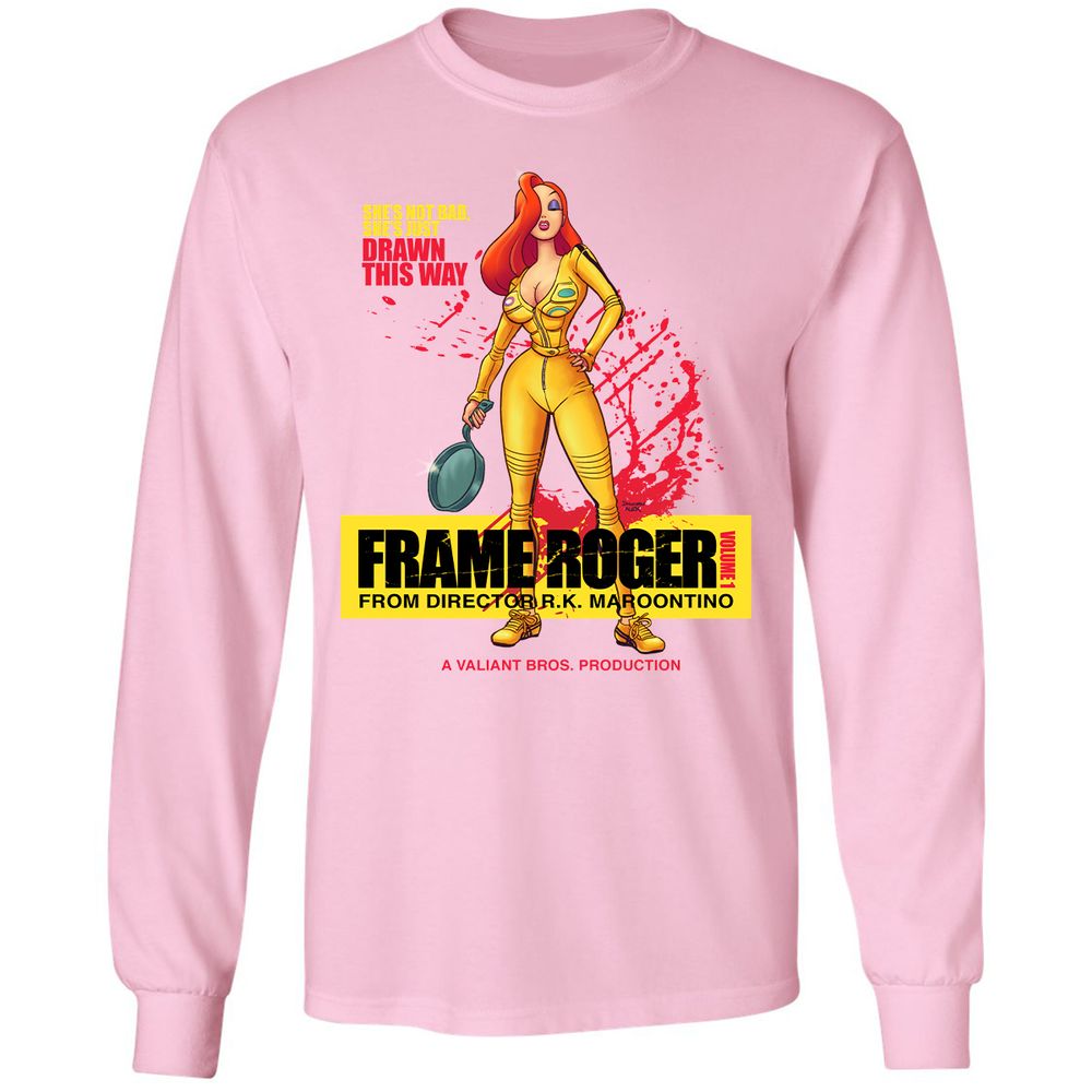 Long Sleeve T-Shirt - RKTTE5CY - Light Pink - 3
