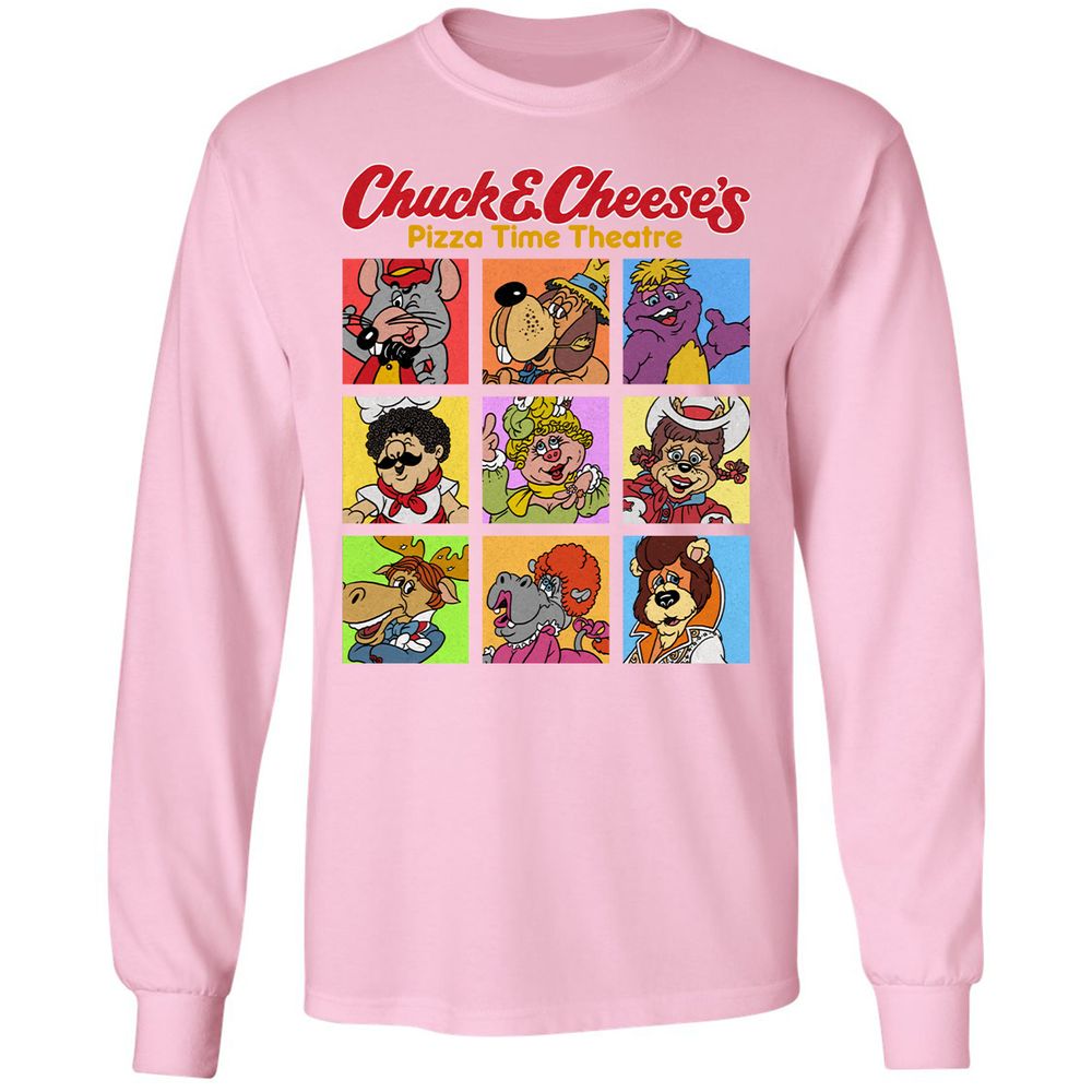 Long Sleeve T-Shirt - QQY175T3 - Light Pink - 3