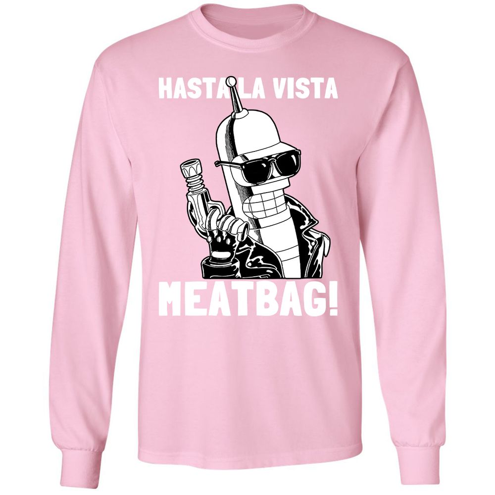 Long Sleeve T-Shirt - GX75XDAA - Light Pink - 3