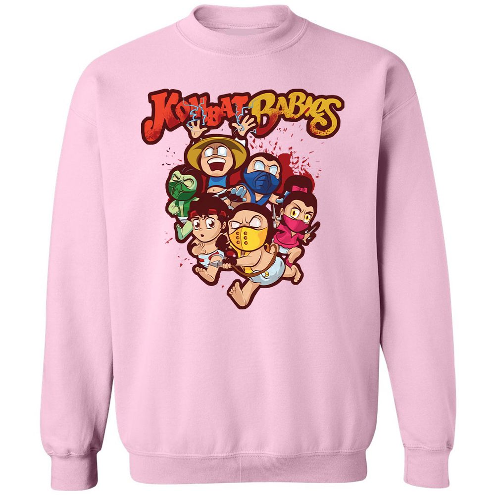 Classic Unisex Sweatshirt - 1XH9TZ3E - Light Pink - 3
