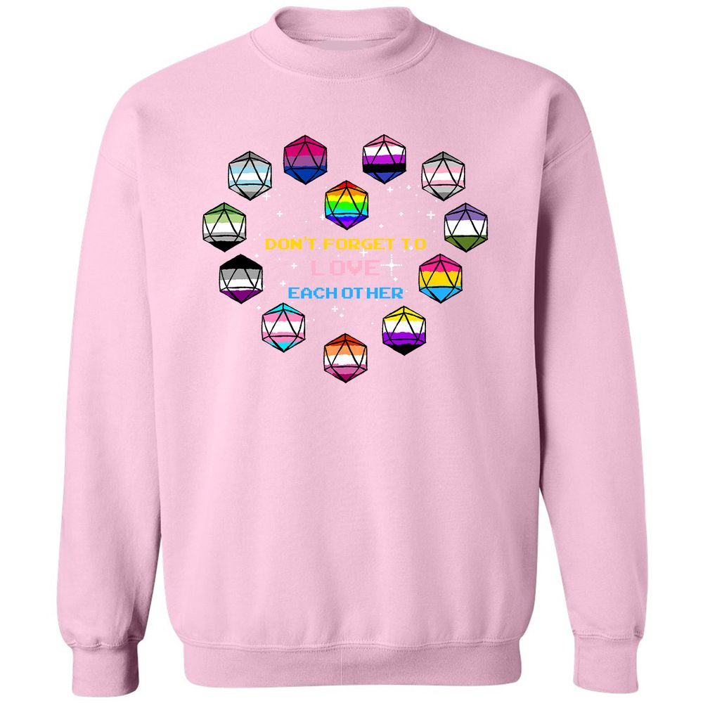 Classic Unisex Sweatshirt - GDQAFCNV - Light Pink - 3