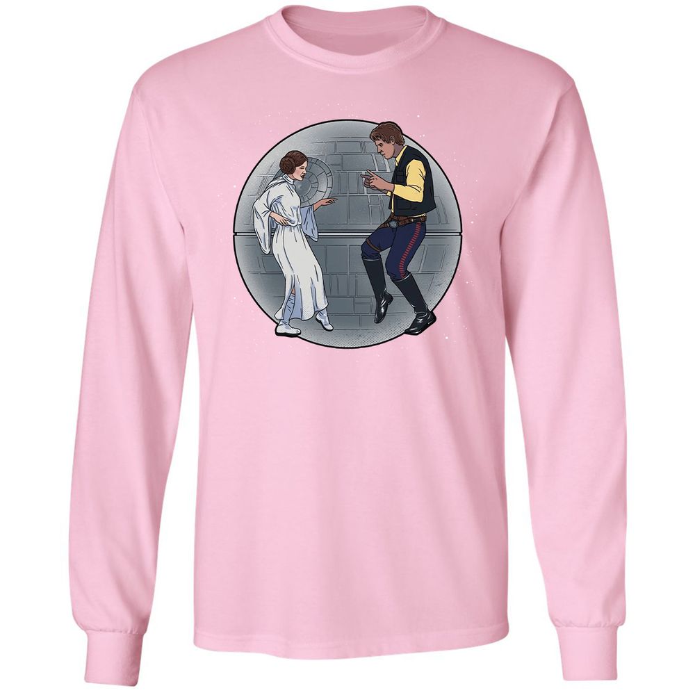 Long Sleeve T-Shirt - SRV5XQ3L - Light Pink - 3