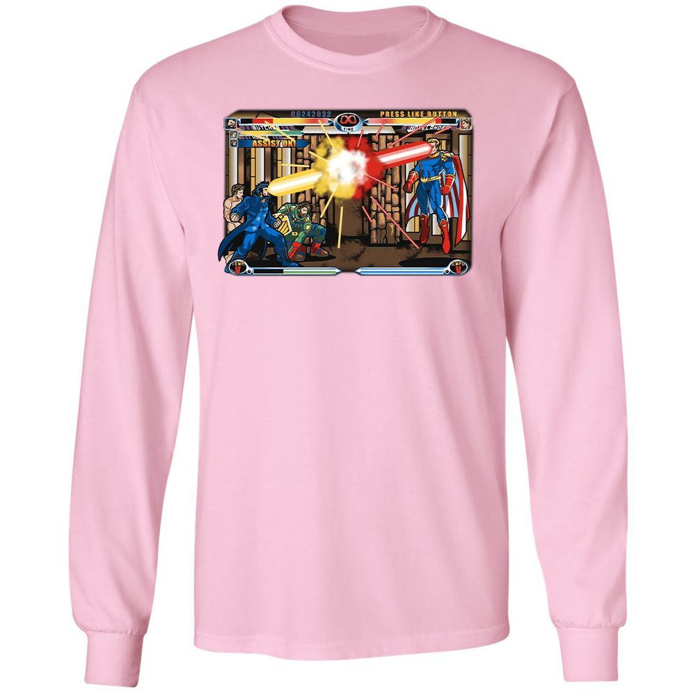 Long Sleeve T-Shirt - 6C6R6PWY - Light Pink - 3