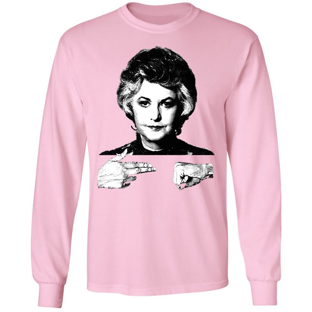 Long Sleeve T-Shirt - 76PDM9EG - Light Pink - 3