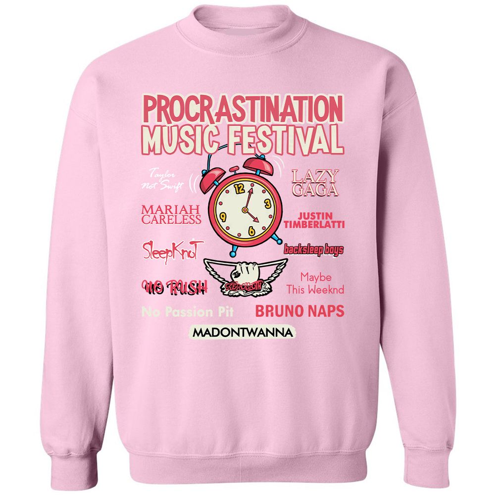 Classic Unisex Sweatshirt - L65V62U8 - Light Pink - 3