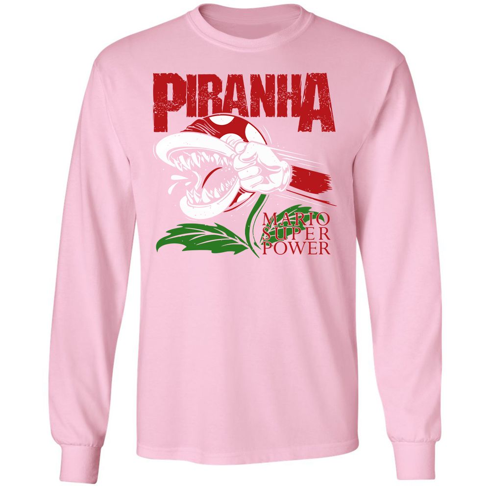 Long Sleeve T-Shirt - QLFV4WDF - Light Pink - 3