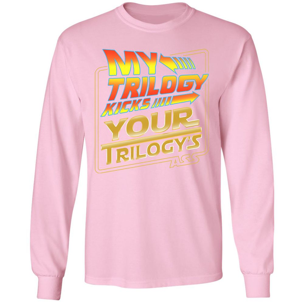 Long Sleeve T-Shirt - PEB8YLUH - Light Pink - 3