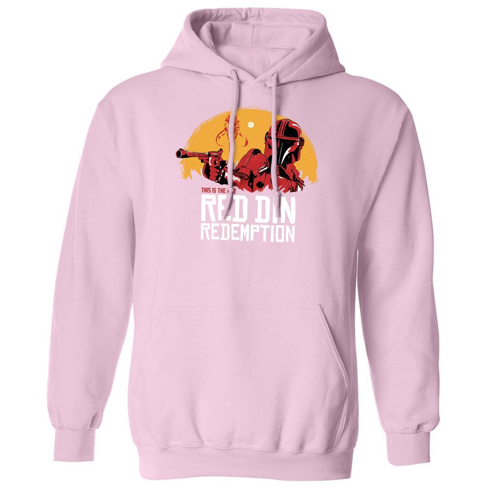 Classic Unisex Hoodie - 7LGHCKUD - Light Pink - 3