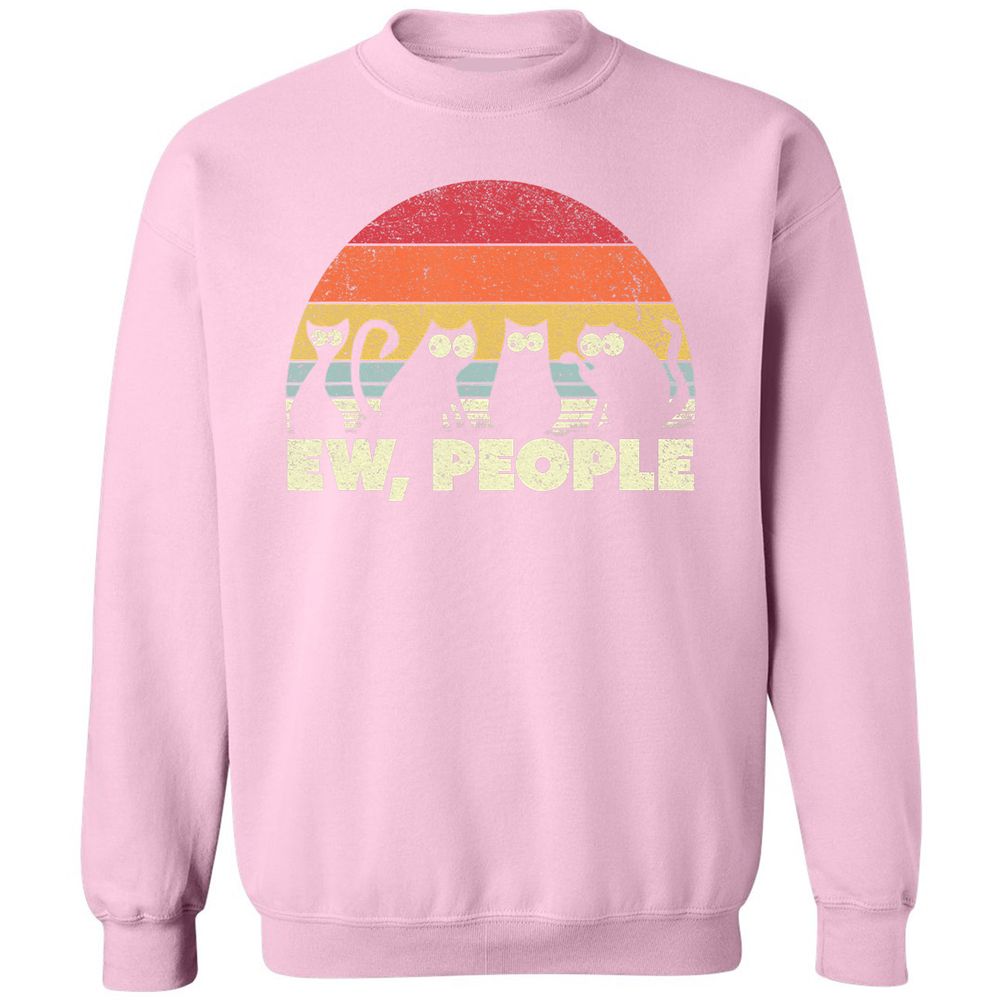 Classic Unisex Sweatshirt - SJK6YMES - Light Pink - 3