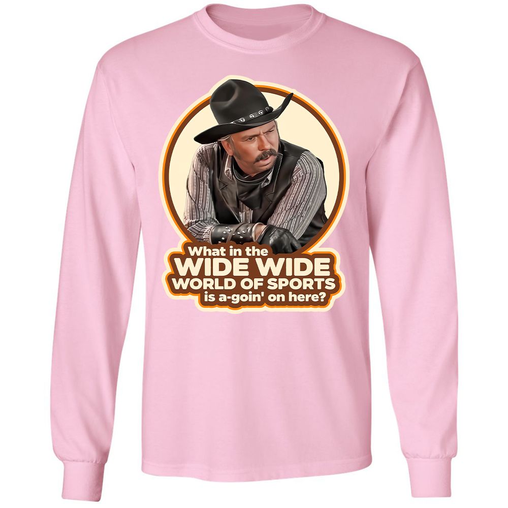 Long Sleeve T-Shirt - CZNJFFFJ - Light Pink - 3