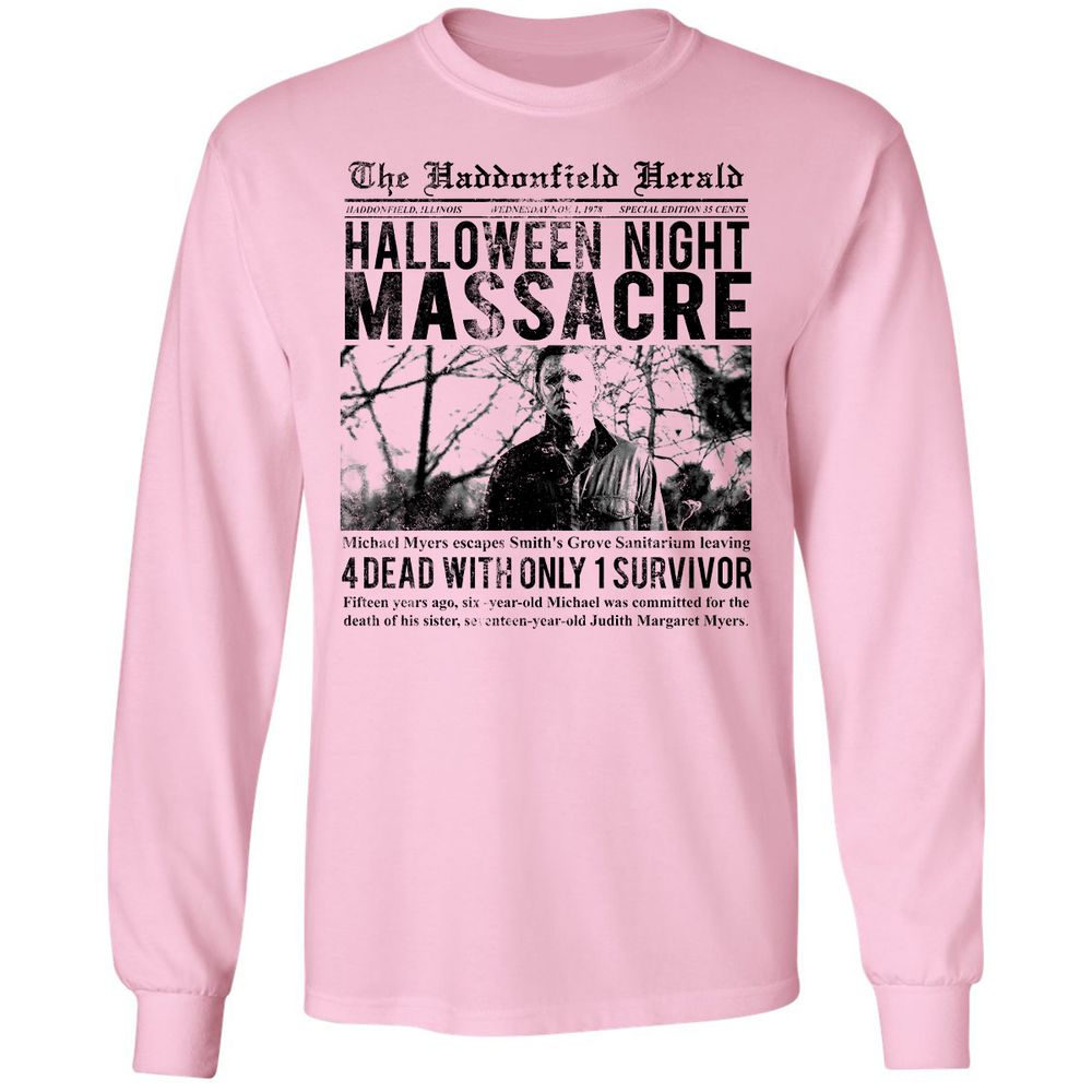Long Sleeve T-Shirt - RJWQPLDL - Light Pink - 3