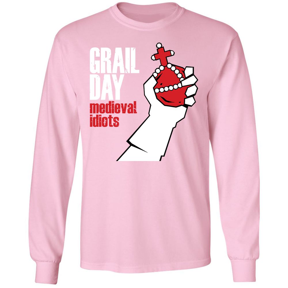Long Sleeve T-Shirt - GFKMU6JW - Light Pink - 3