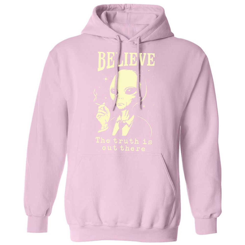 Classic Unisex Hoodie - NTN36CDW - Light Pink - 3