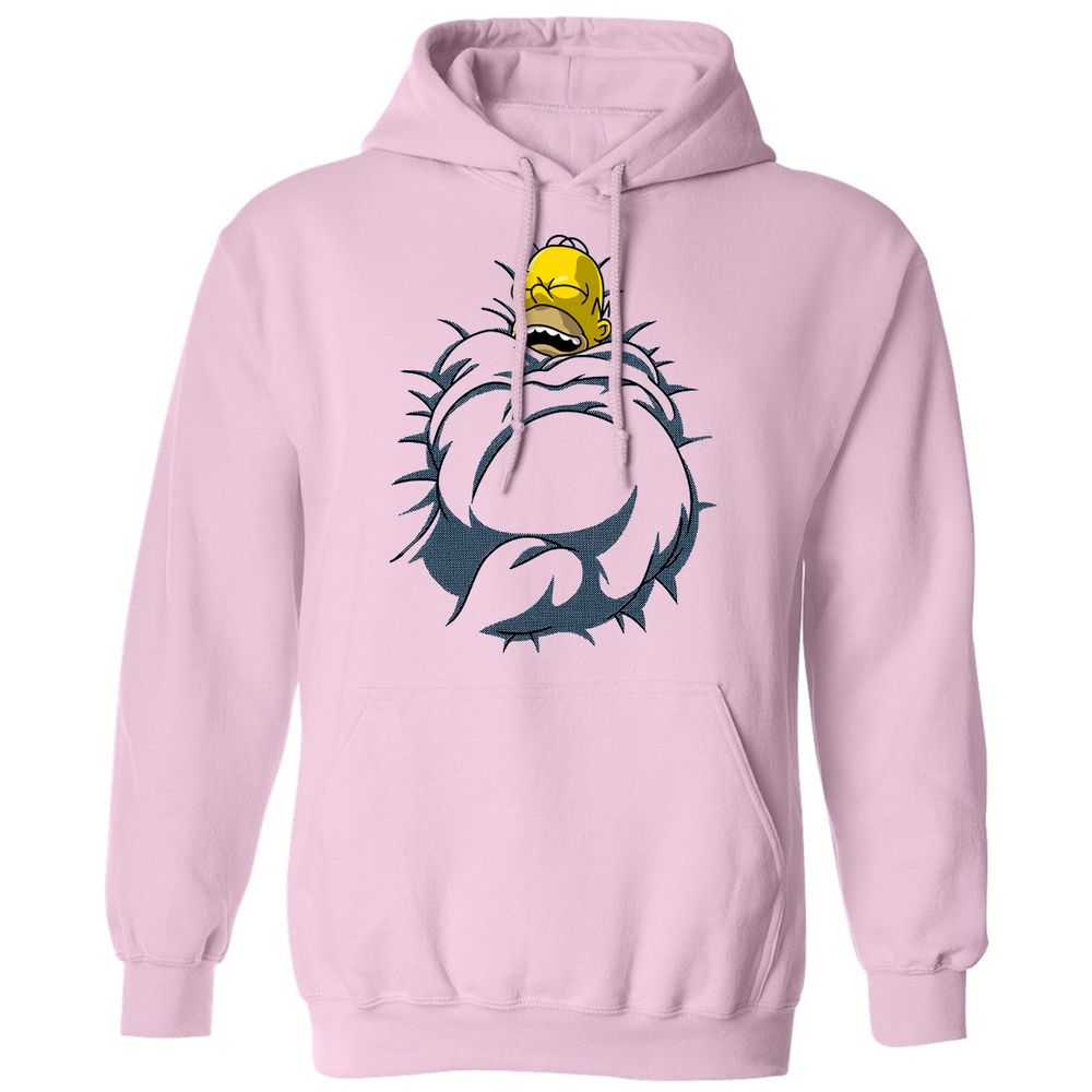 Classic Unisex Hoodie - GZM7D8UU - Light Pink - 3