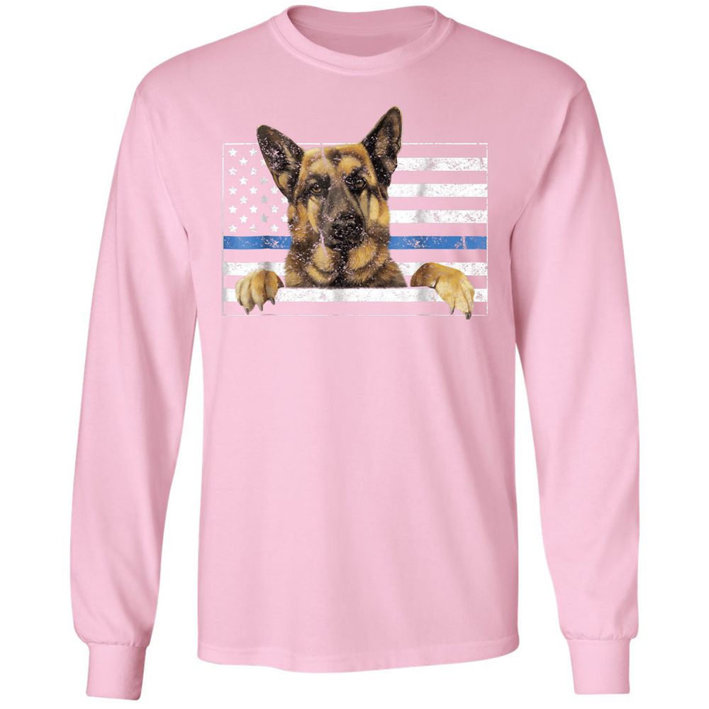 Long Sleeve T-Shirt - 7QEP6SCA - Light Pink - 3
