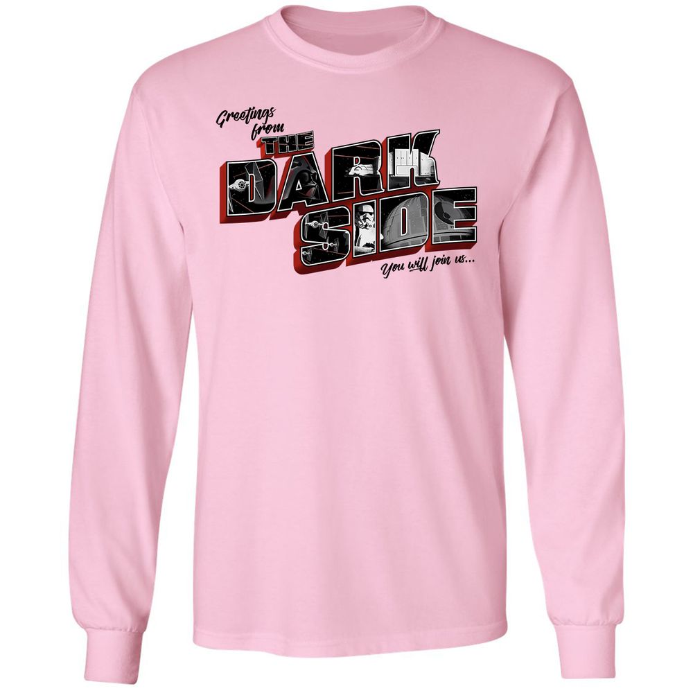 Long Sleeve T-Shirt - XYPKP3WG - Light Pink - 3