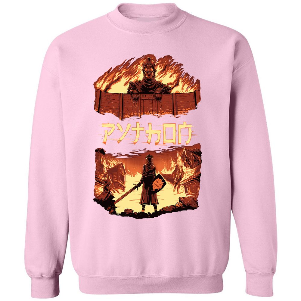 Classic Unisex Sweatshirt - WDL86W9L - Light Pink - 3