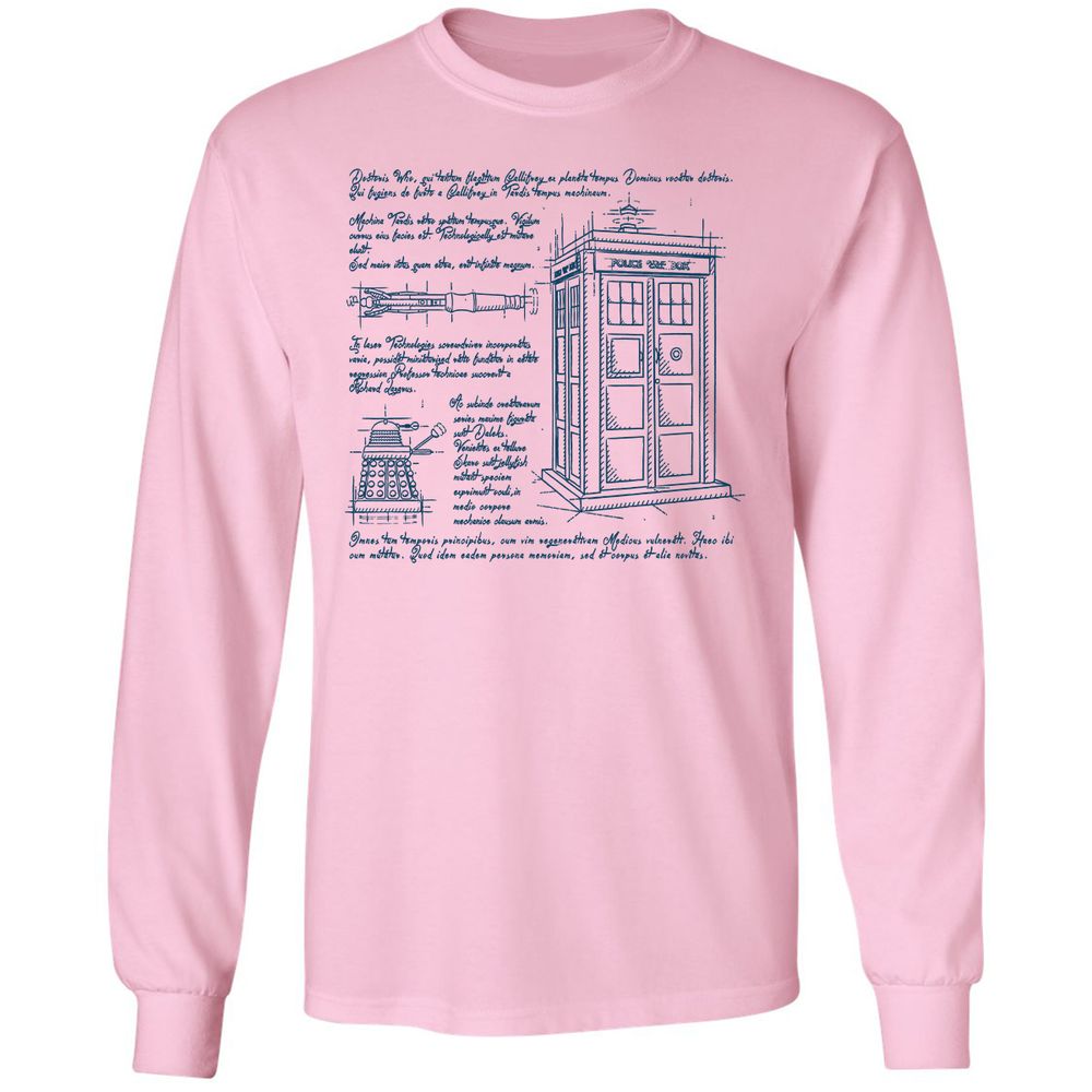 Long Sleeve T-Shirt - L3FX39VE - Light Pink - 3