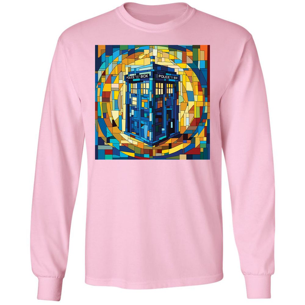 Long Sleeve T-Shirt - AVCM6SFA - Light Pink - 3