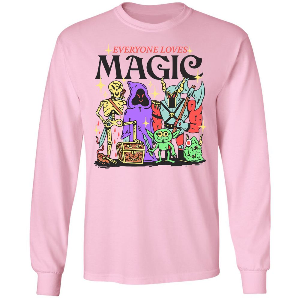 Long Sleeve T-Shirt - 5MXH43JL - Light Pink - 3