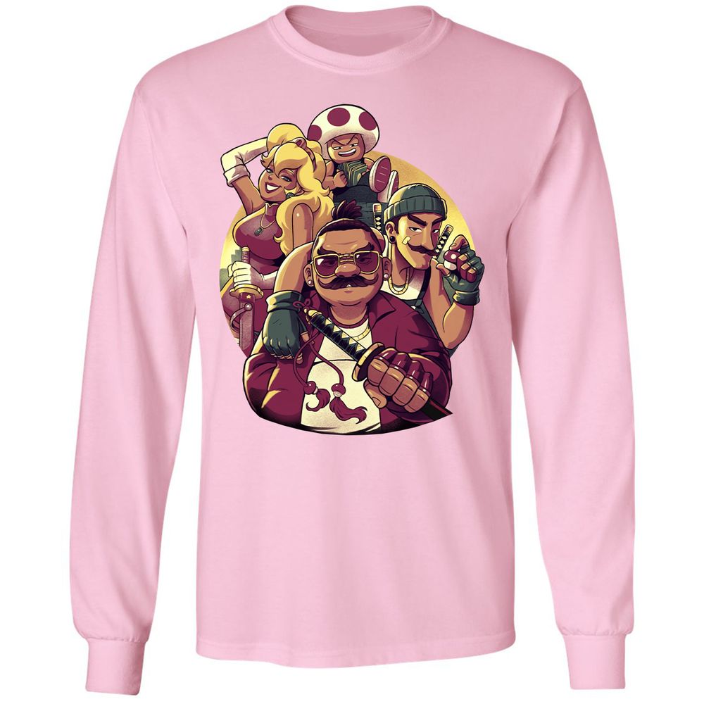 Long Sleeve T-Shirt - 2E2PHC8T - Light Pink - 3