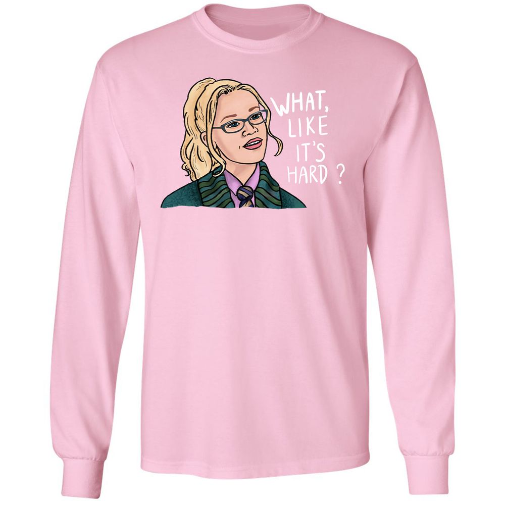 Long Sleeve T-Shirt - E83M73D2 - Light Pink - 3