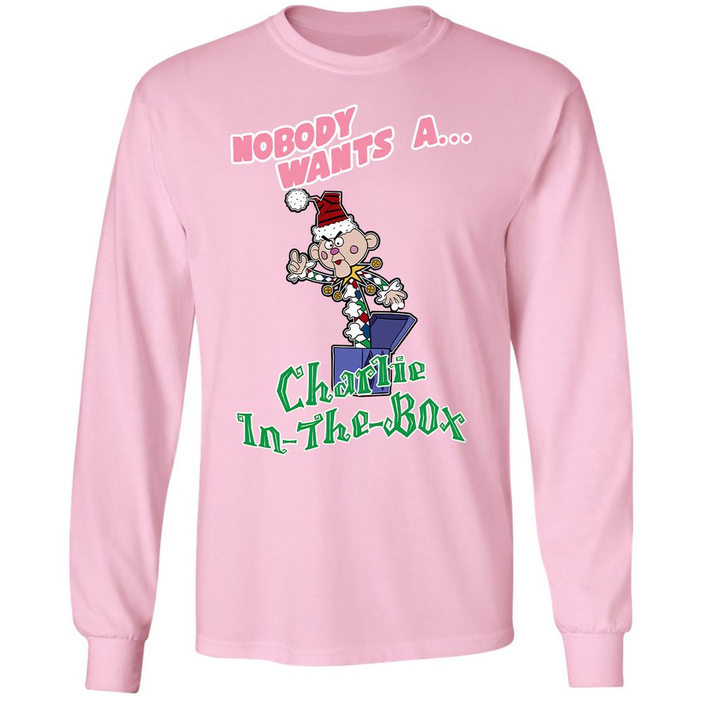 Long Sleeve T-Shirt - ZLJCRLLK - Light Pink - 3