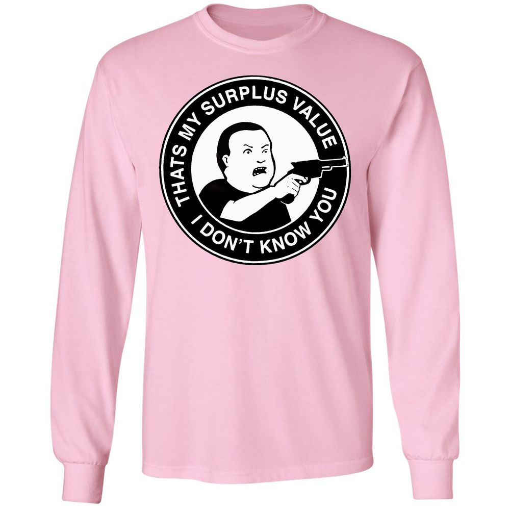 Long Sleeve T-Shirt - WFS5AY18 - Light Pink - 3