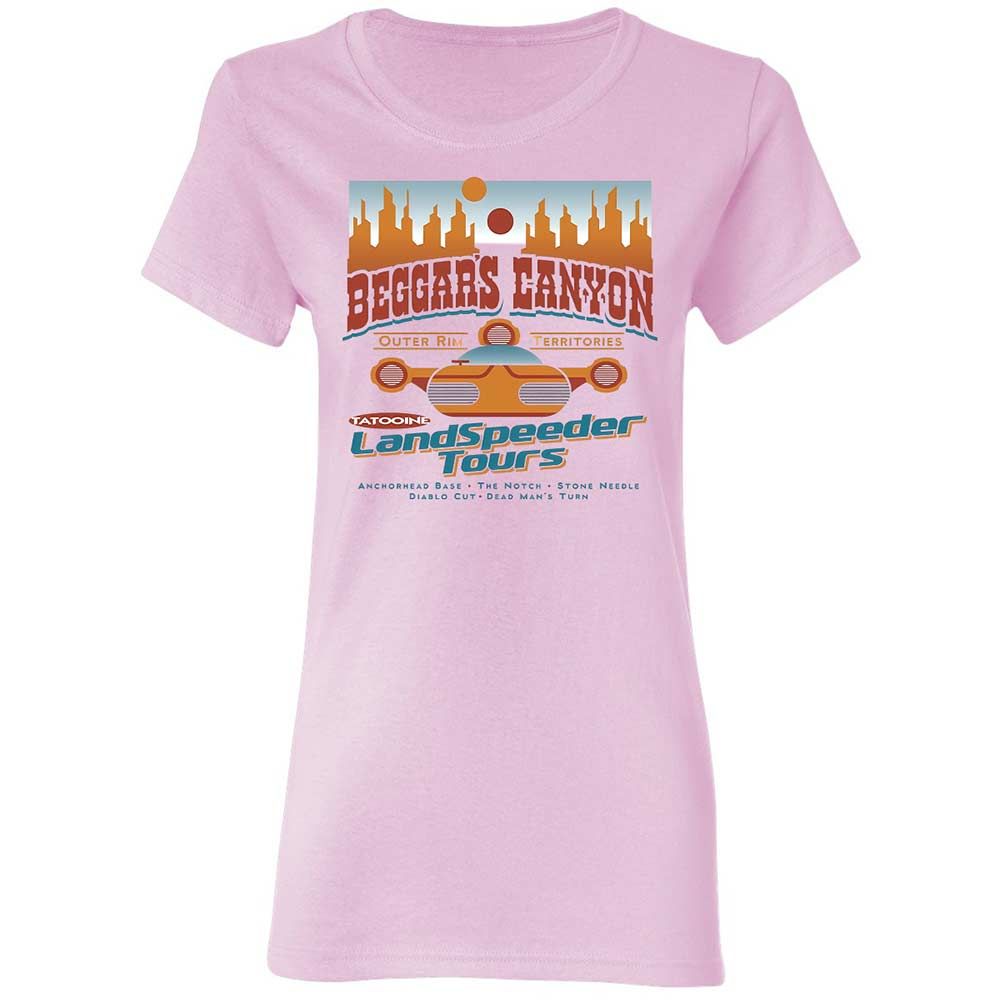 Women's T-Shirt - 747Z9QBP - Light Pink - 3