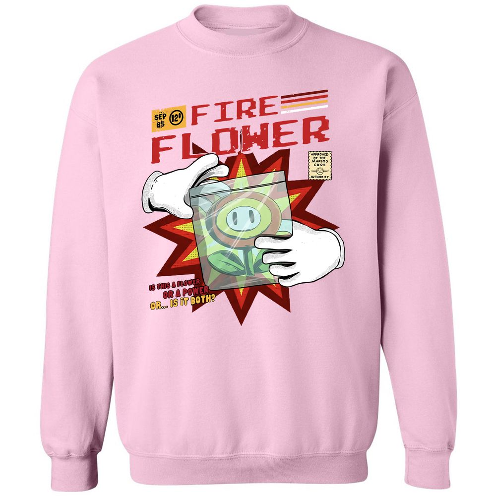 Classic Unisex Sweatshirt - 4NFV9QYR - Light Pink - 3