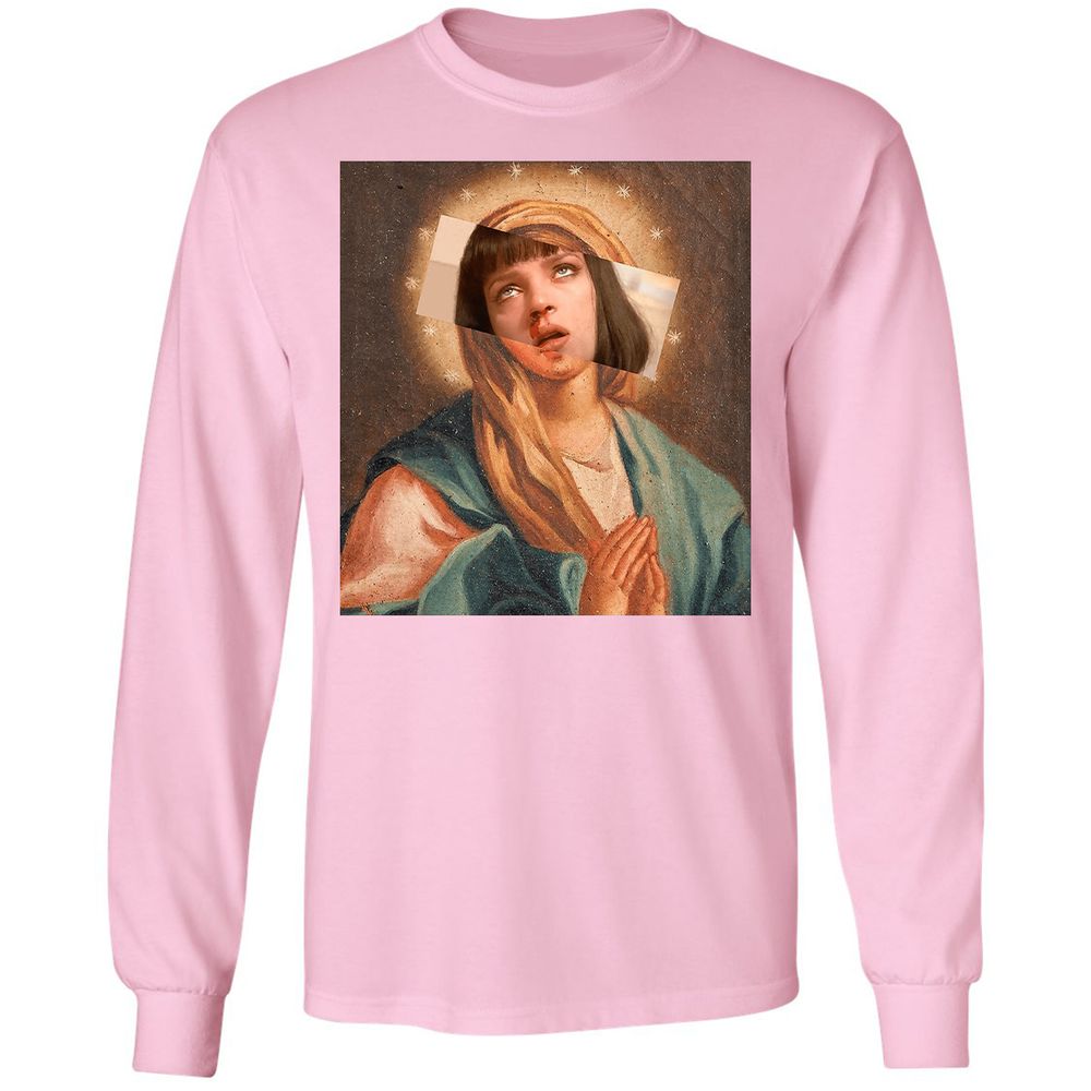 Long Sleeve T-Shirt - TC912MKS - Light Pink - 3