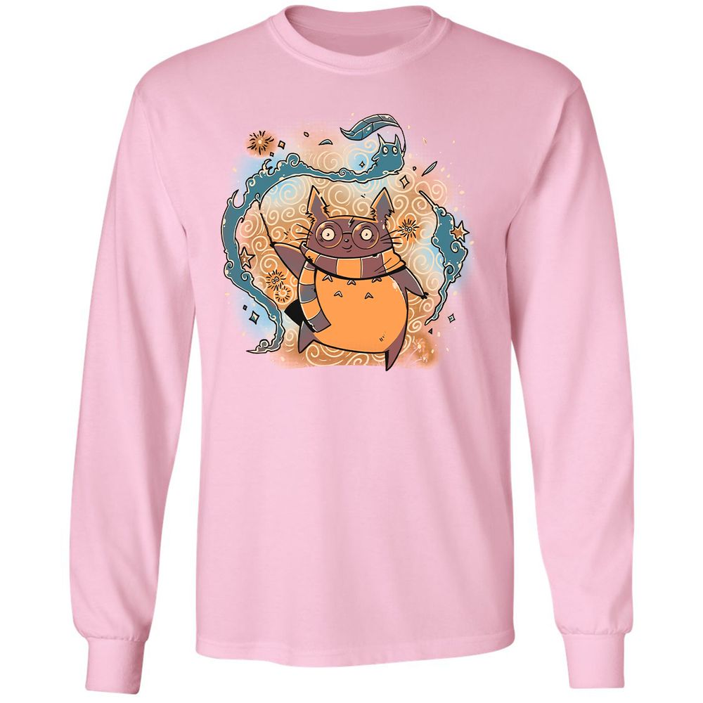 Long Sleeve T-Shirt - 6S9VPQ7M - Light Pink - 3