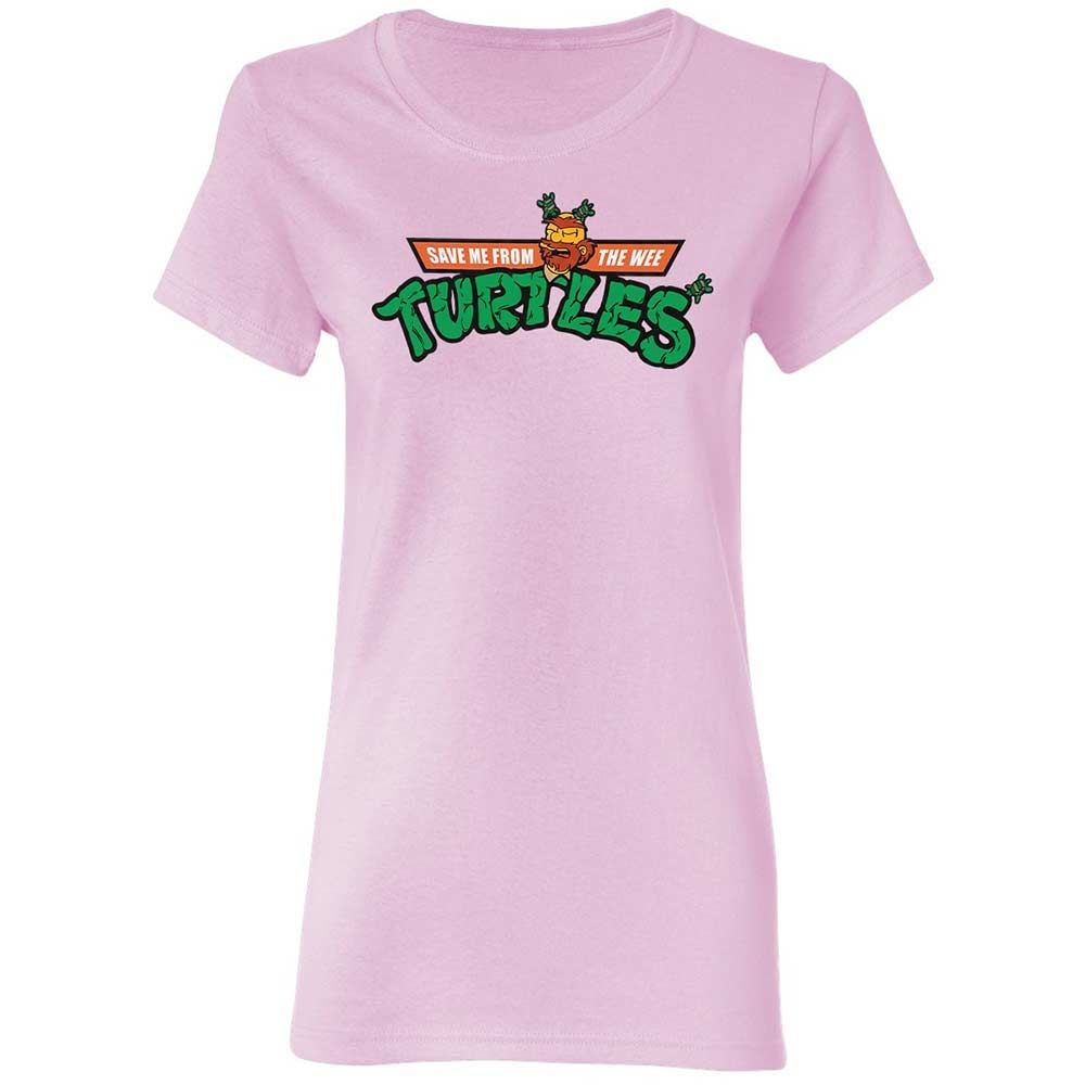 Save Me From The Wee Turtles - Light Pink - 3