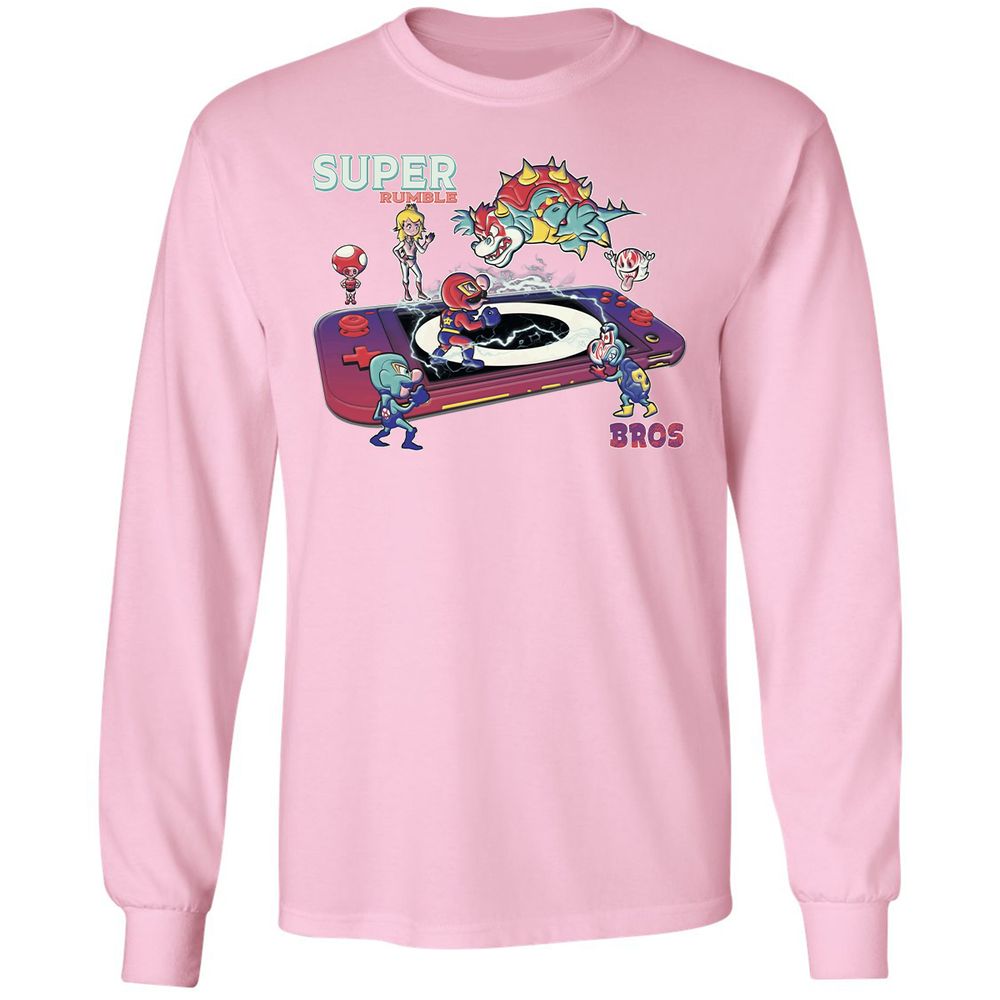 Long Sleeve T-Shirt - R5VEBKKZ - Light Pink - 3