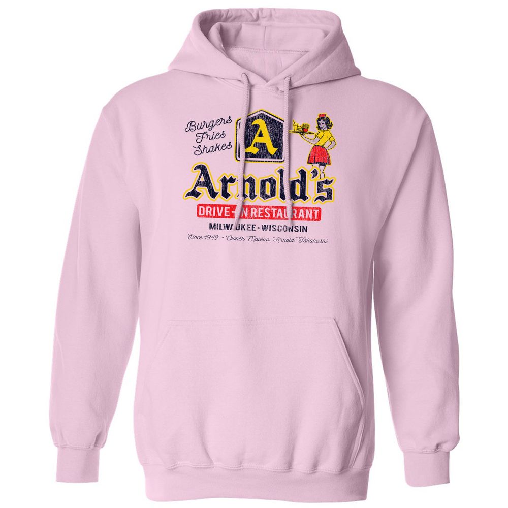 Classic Unisex Hoodie - LJ42W3CX - Light Pink - 3