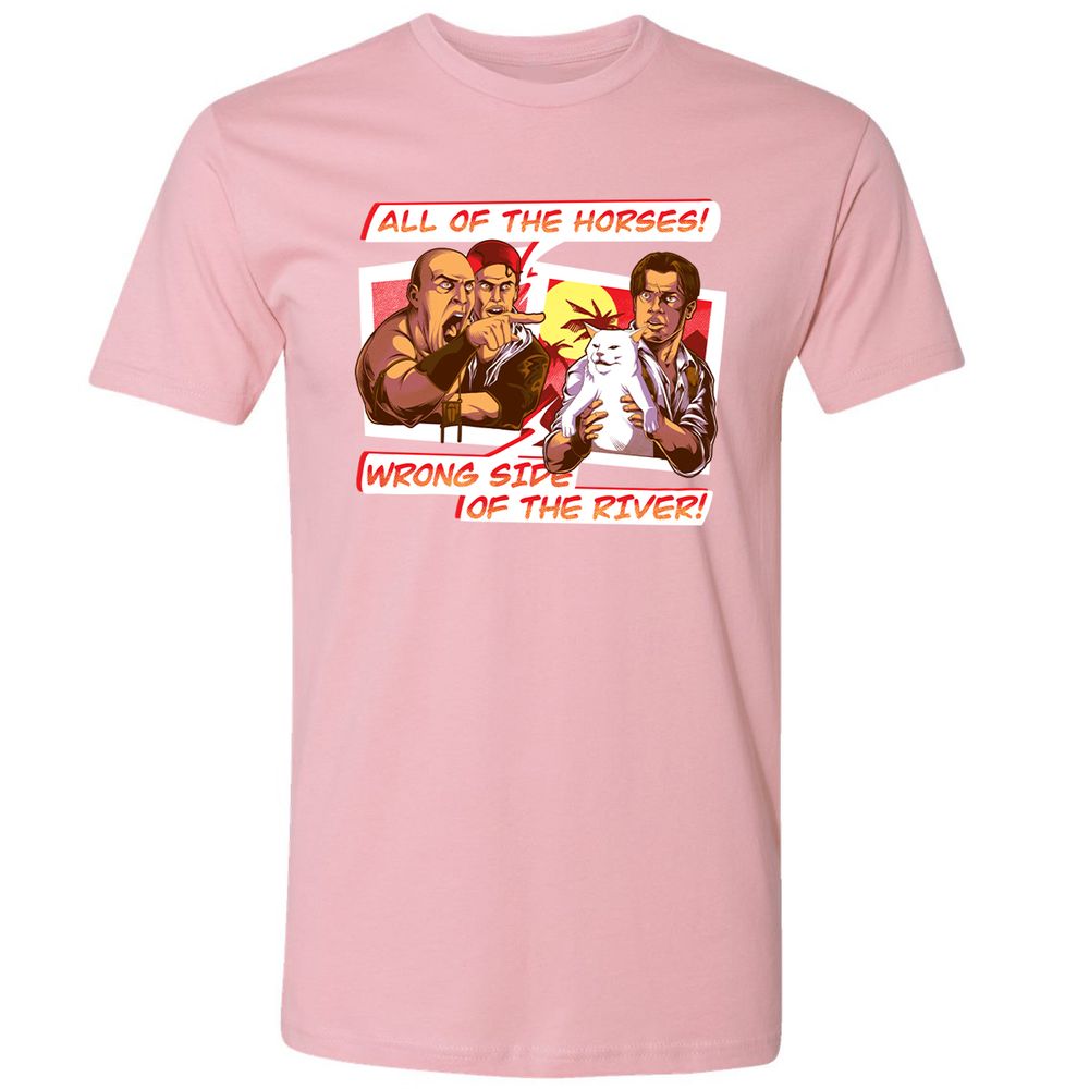 Premium Unisex T-Shirt - 73RW33R9 - Light Pink - 3