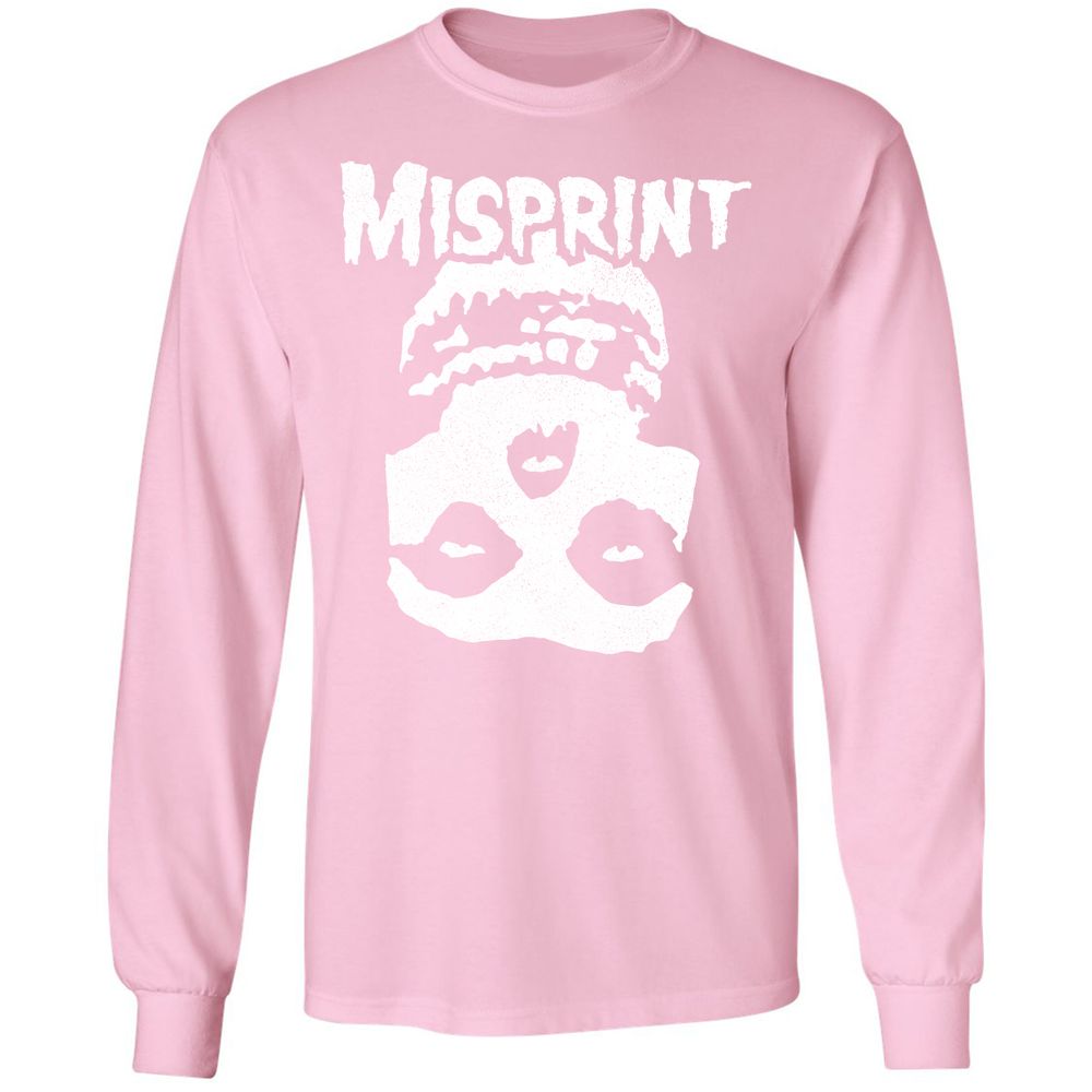 Long Sleeve T-Shirt - S6JVVLHB - Light Pink - 3