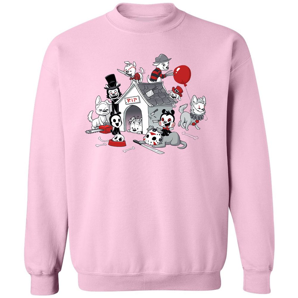 Classic Unisex Sweatshirt - K12XTBD9 - Light Pink - 3