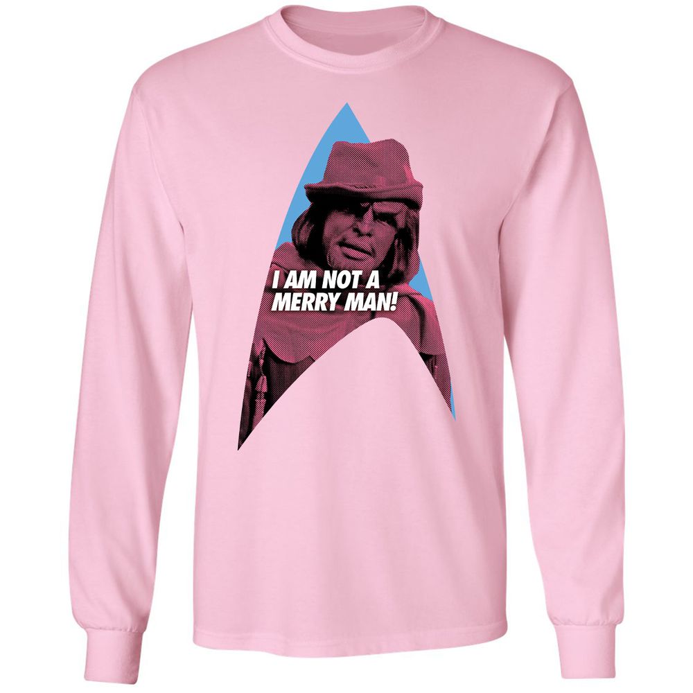 Long Sleeve T-Shirt - CY9GZADU - Light Pink - 3