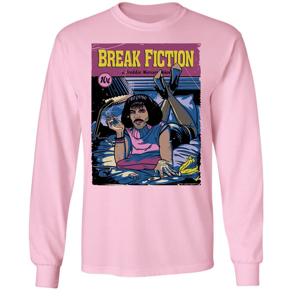 Long Sleeve T-Shirt - FARCC7UP - Light Pink - 3