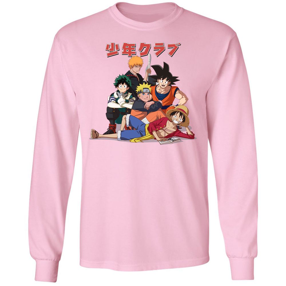 Long Sleeve T-Shirt - 1MHCVJ9D - Light Pink - 3