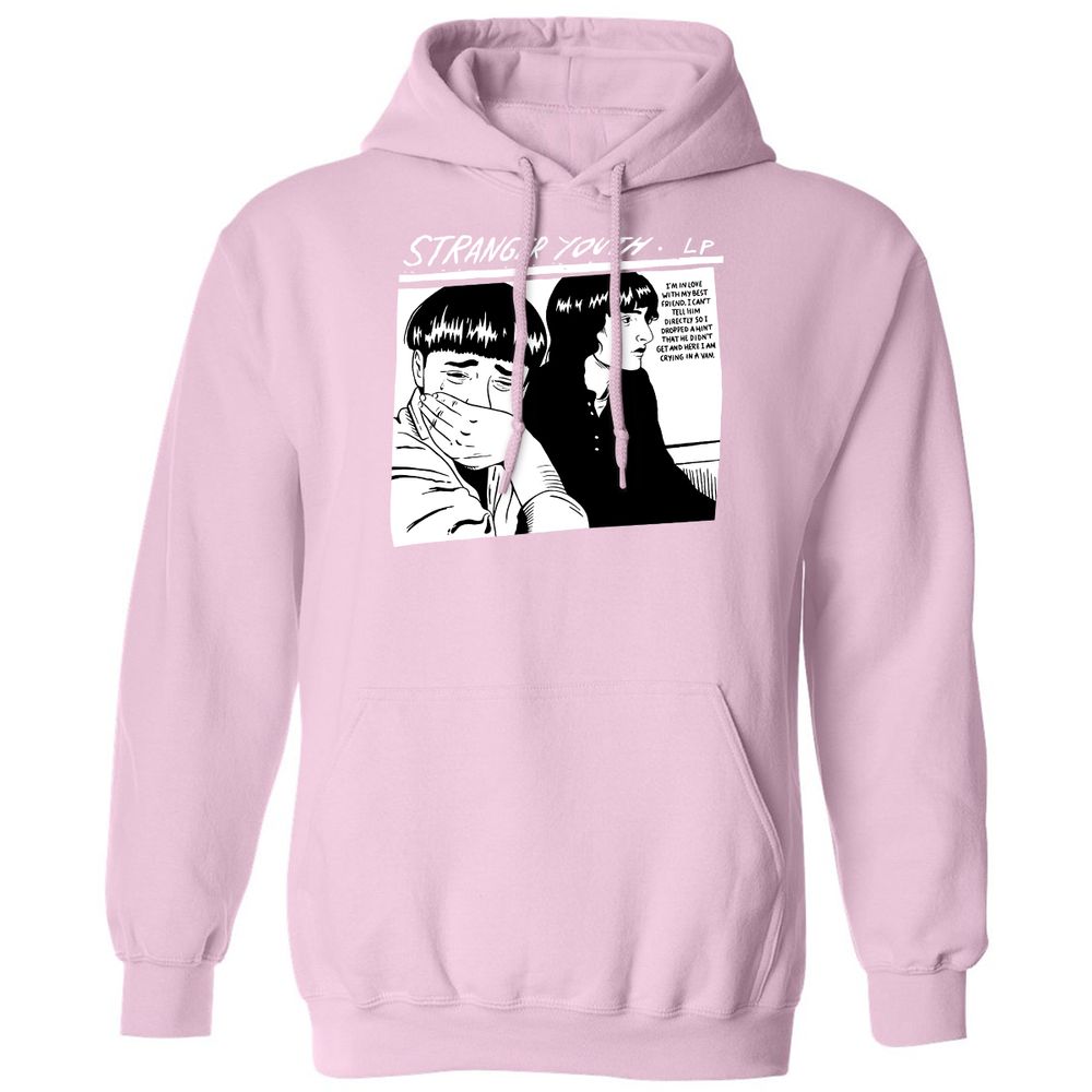 Classic Unisex Hoodie - E4X9VEAW - Light Pink - 3
