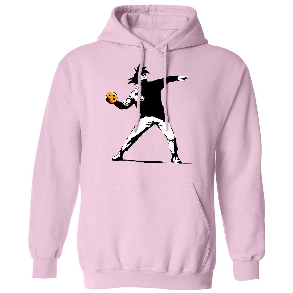 Classic Unisex Hoodie - RA7H57FW - Light Pink - 3