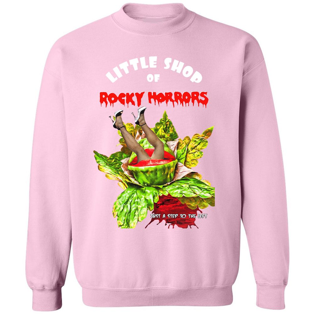 Classic Unisex Sweatshirt - Black - Light Pink - 3