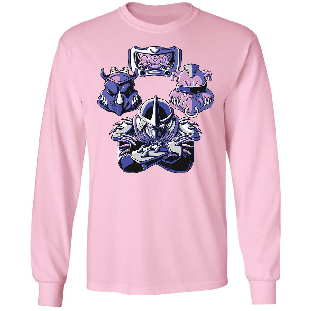 Long Sleeve T-Shirt - PZYL4NQZ - Light Pink - 3