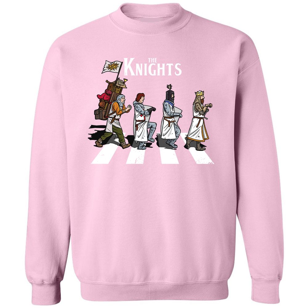Classic Unisex Sweatshirt - B6RJGF56 - Light Pink - 3
